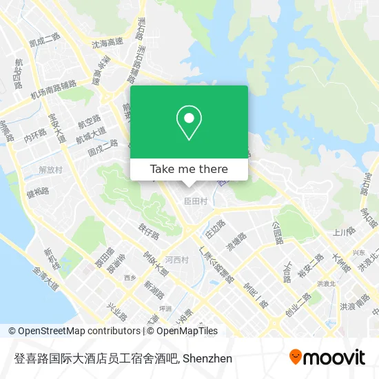 登喜路国际大酒店员工宿舍酒吧 map