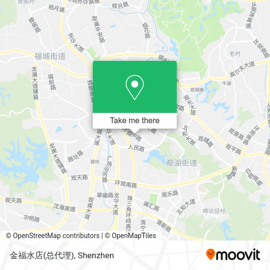 金福水店(总代理) map