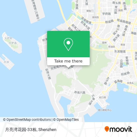 月亮湾花园-33栋 map