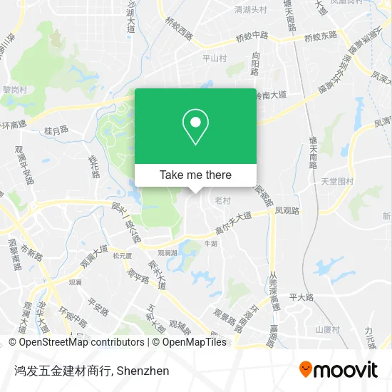 鸿发五金建材商行 map