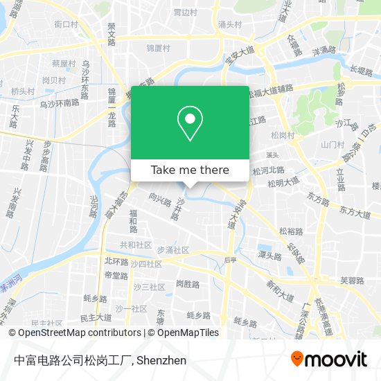 中富电路公司松岗工厂 map