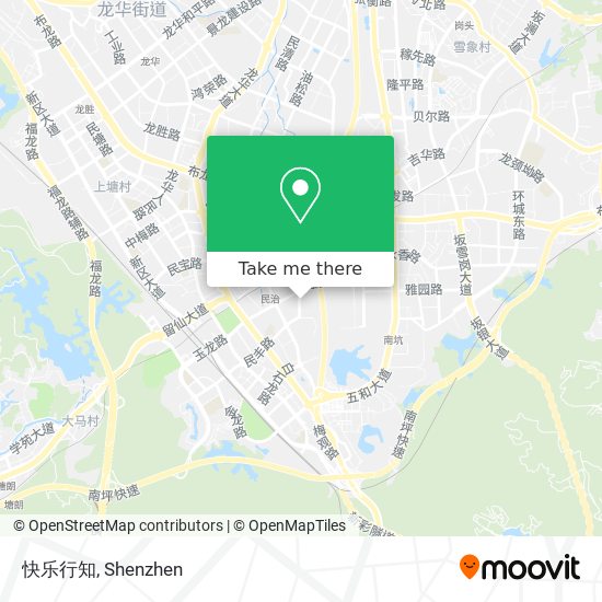 快乐行知 map