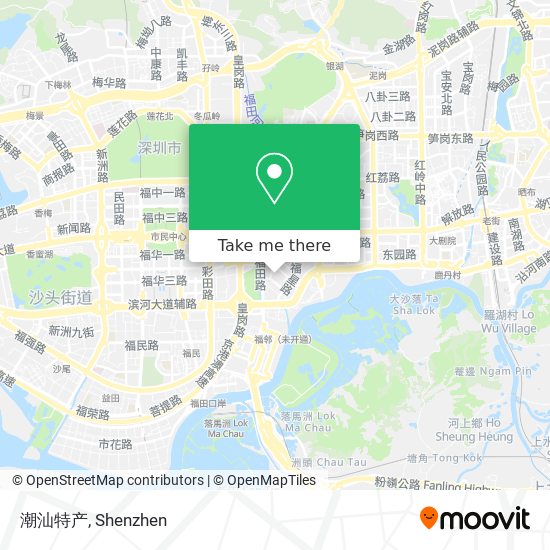 潮汕特产 map