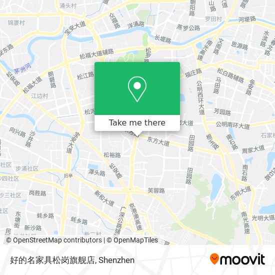 好的名家具松岗旗舰店 map