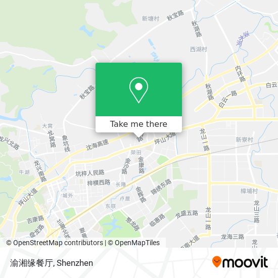 渝湘缘餐厅 map