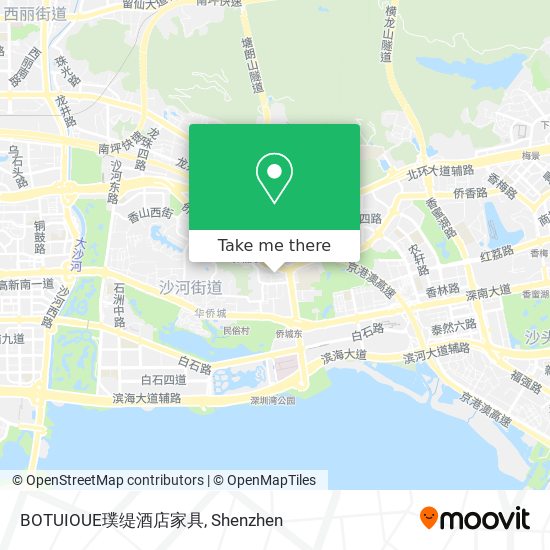 BOTUIOUE璞缇酒店家具 map
