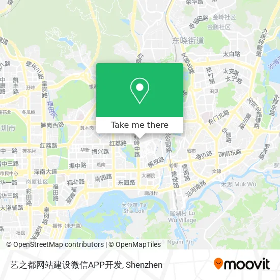 艺之都网站建设微信APP开发 map