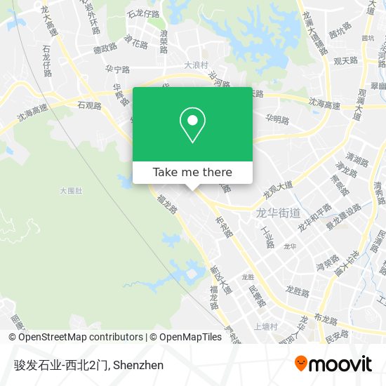 骏发石业-西北2门 map