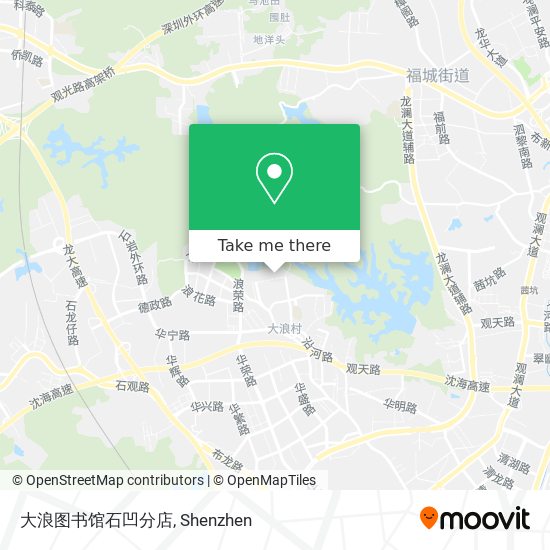 大浪图书馆石凹分店 map