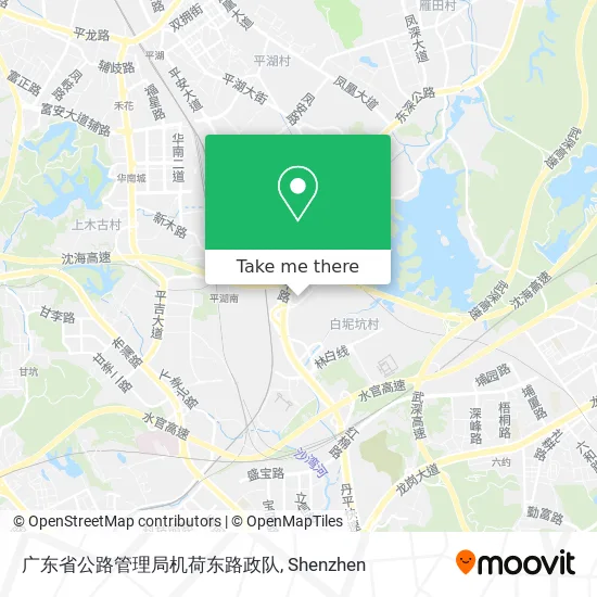 广东省公路管理局机荷东路政队 map