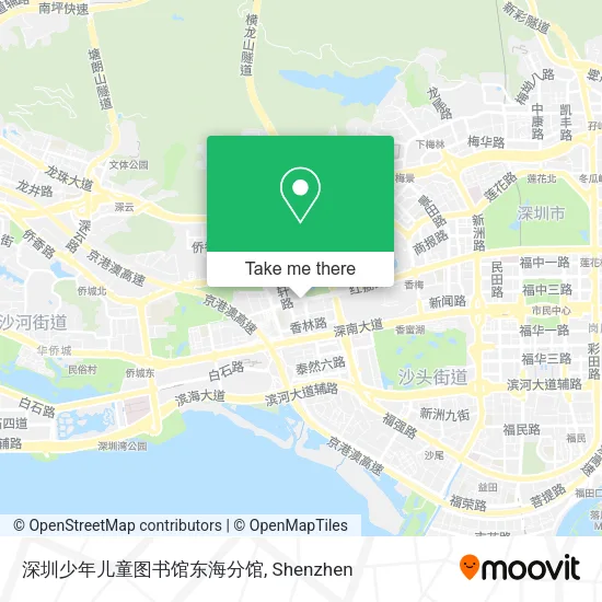 深圳少年儿童图书馆东海分馆 map