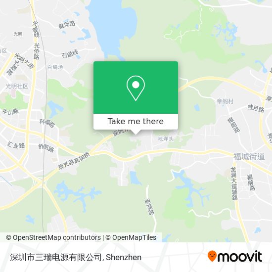 深圳市三瑞电源有限公司 map