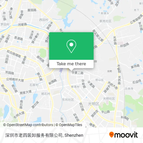 深圳市老四装卸服务有限公司 map