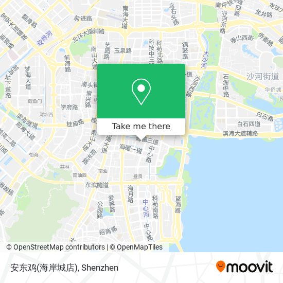 安东鸡(海岸城店) map