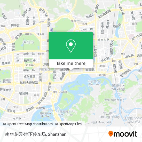 南华花园-地下停车场 map