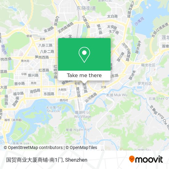 国贸商业大厦商铺-南1门 map