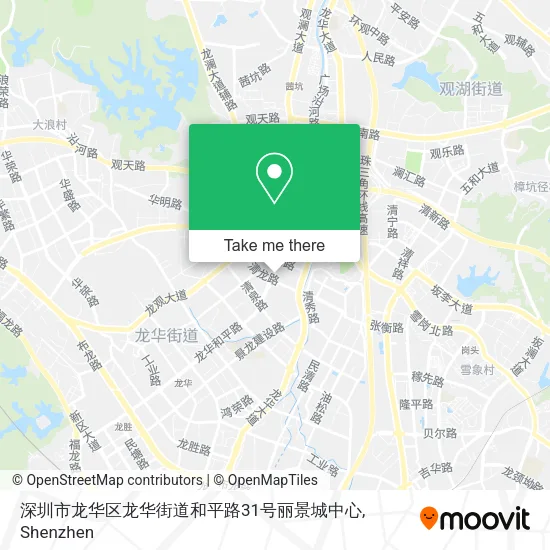 深圳市龙华区龙华街道和平路31号丽景城中心 map