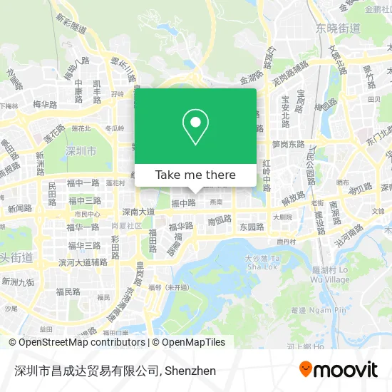 深圳市昌成达贸易有限公司 map