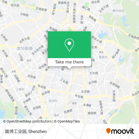 颖博工业园 map