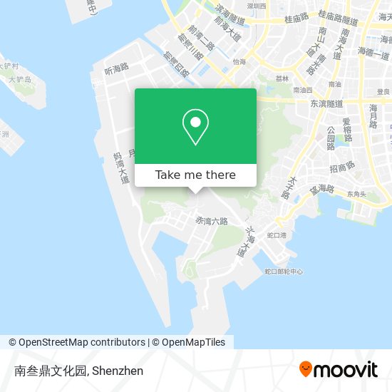 南叁鼎文化园 map