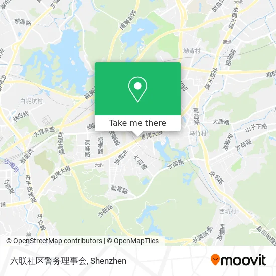 六联社区警务理事会 map