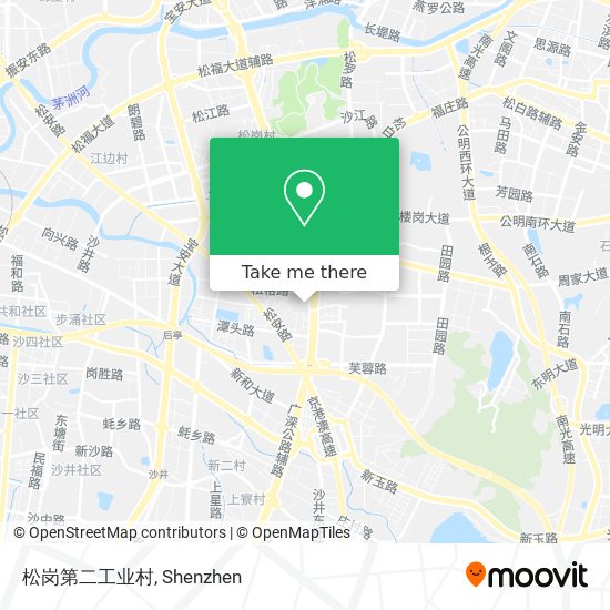 松岗第二工业村 map