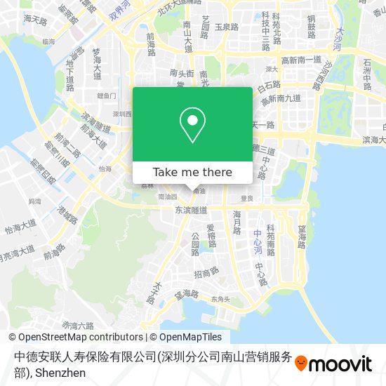 中德安联人寿保险有限公司(深圳分公司南山营销服务部) map
