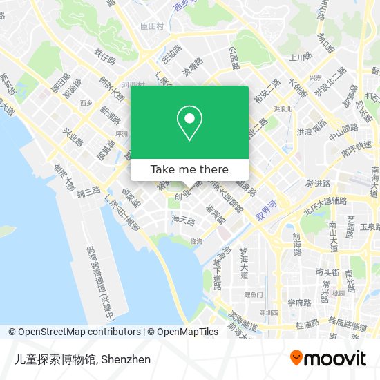 儿童探索博物馆 map