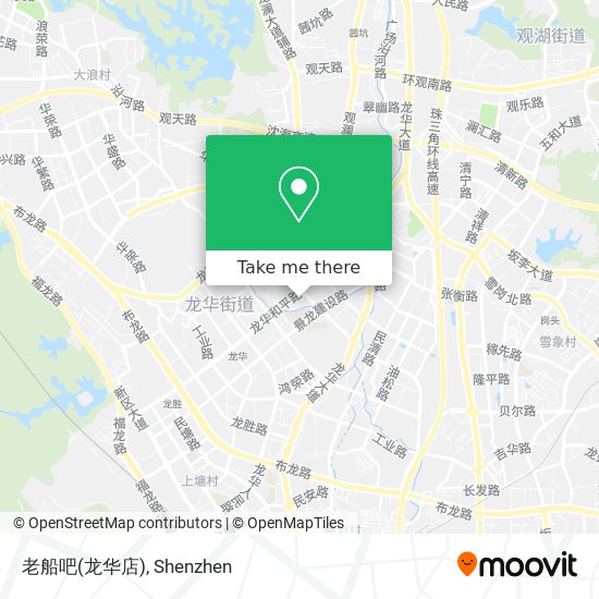 老船吧(龙华店) map