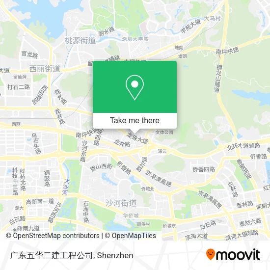 广东五华二建工程公司 map