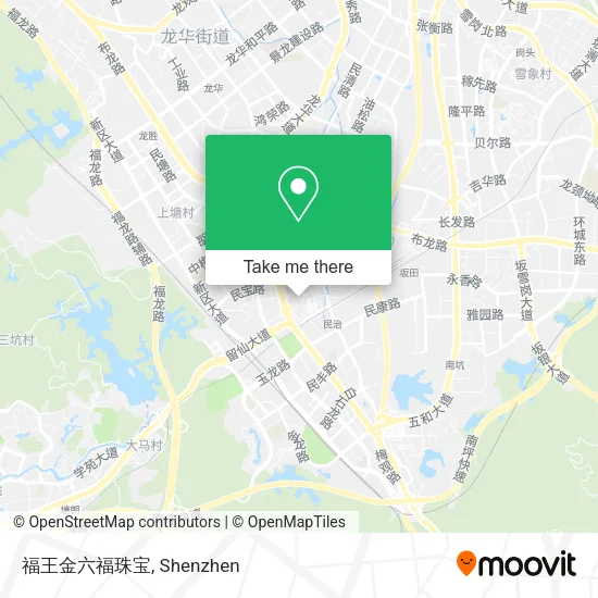 福王金六福珠宝 map