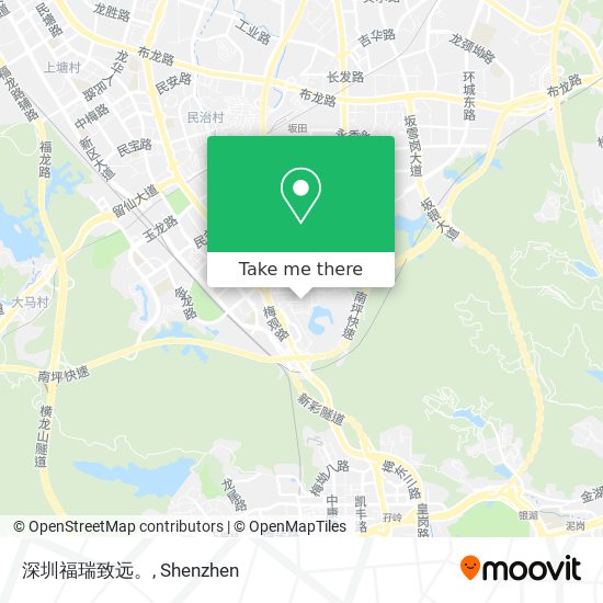 深圳福瑞致远。 map