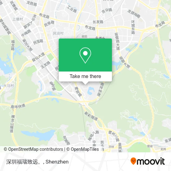 深圳福瑞致远。 map