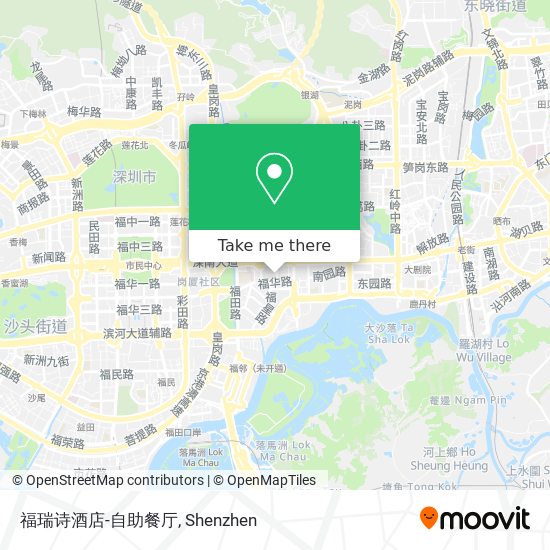 福瑞诗酒店-自助餐厅 map