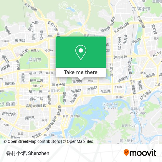 眷村小馆 map