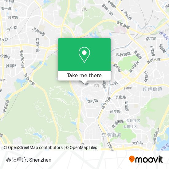 春阳理疗 map