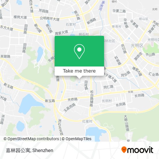 嘉林园公寓 map