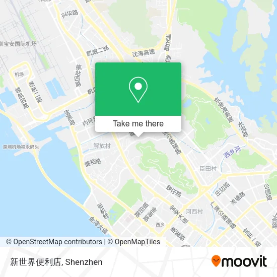 新世界便利店 map