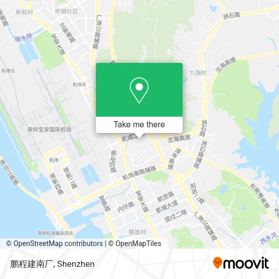 鹏程建南厂 map