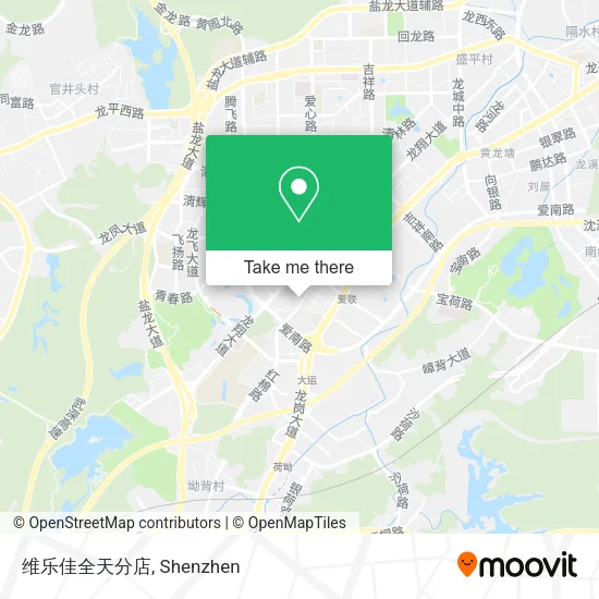 维乐佳全天分店 map