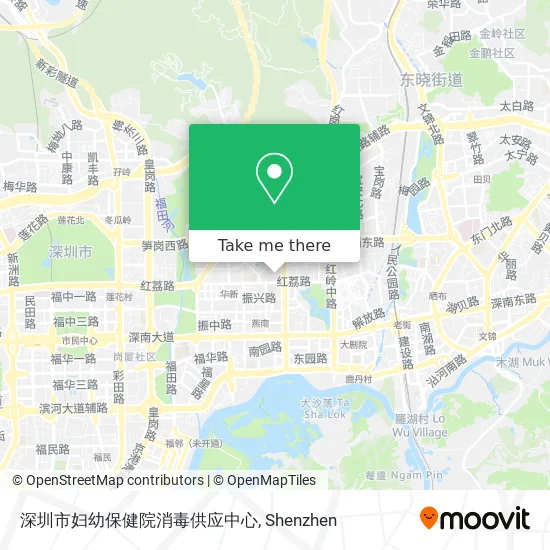 深圳市妇幼保健院消毒供应中心 map