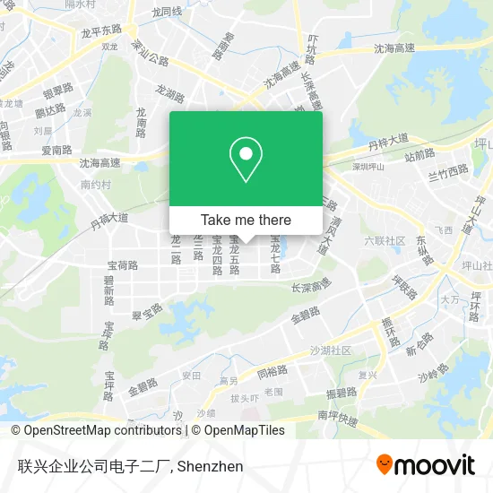 联兴企业公司电子二厂 map