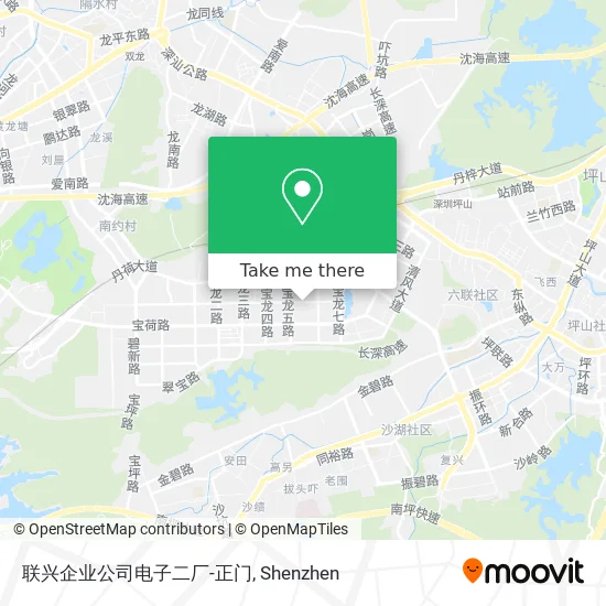 联兴企业公司电子二厂-正门 map