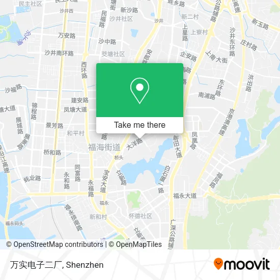 万实电子二厂 map