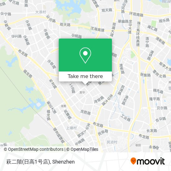 萩二階(日高1号店) map