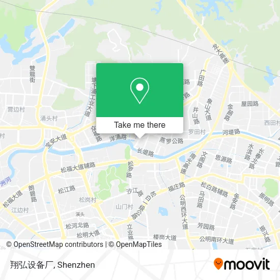 翔弘设备厂 map