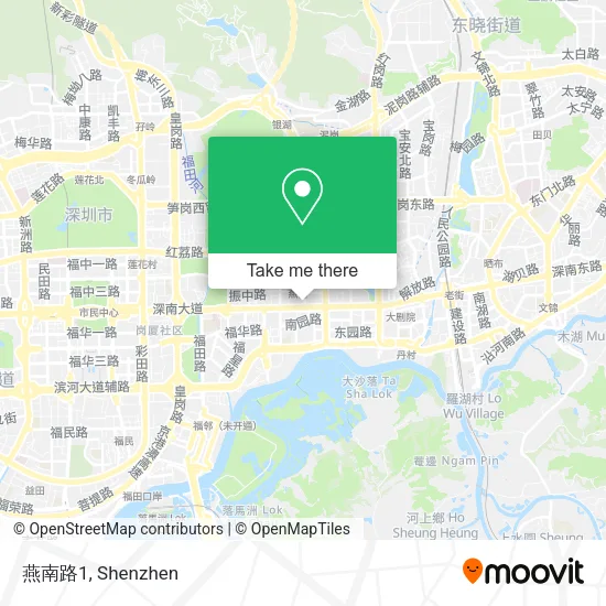 燕南路1 map