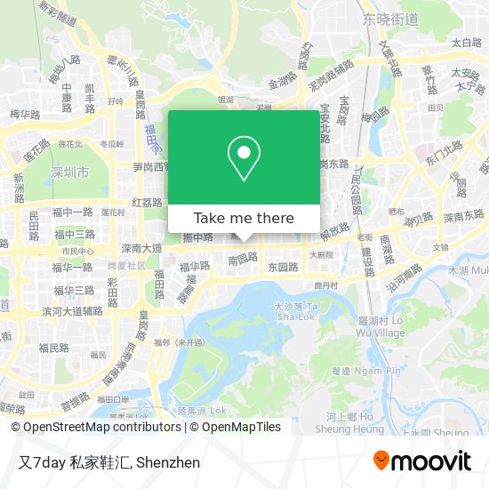 又7day 私家鞋汇 map