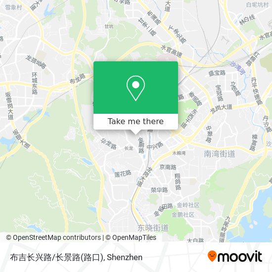 布吉长兴路/长景路(路口) map