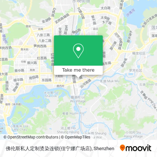 佛伦斯私人定制烫染连锁(佳宁娜广场店) map